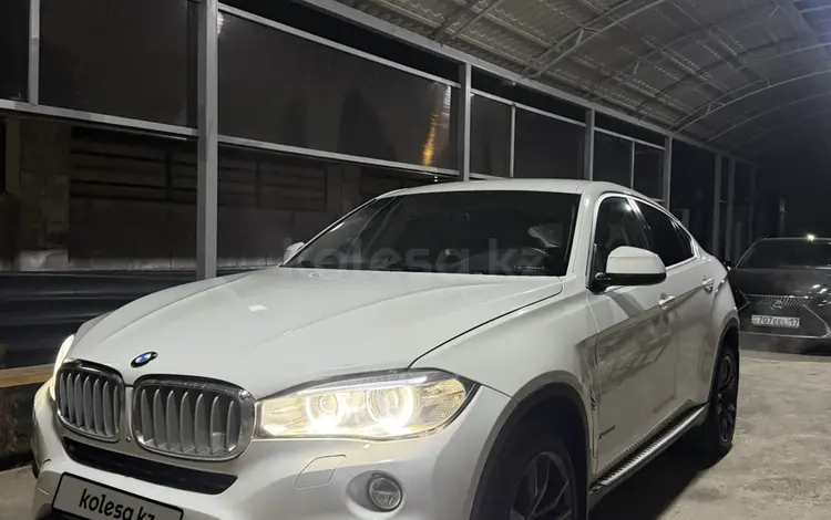 BMW X6 2015 года за 17 000 000 тг. в Алматы