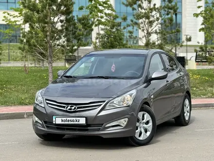 Hyundai Accent 2015 года за 5 100 000 тг. в Астана – фото 2