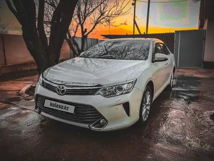 Toyota Camry 2015 года за 11 000 000 тг. в Шымкент – фото 14
