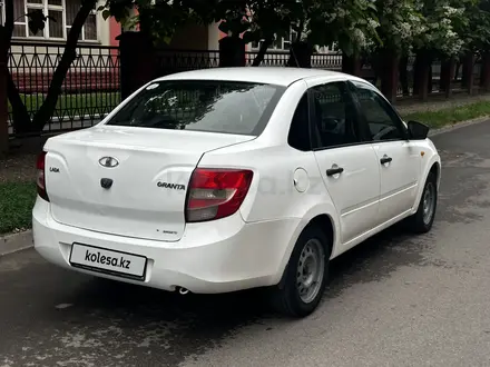 ВАЗ (Lada) Granta 2190 2016 года за 2 500 000 тг. в Алматы – фото 4