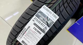 215/55R17 Kumho 2024 Wintercraft WI51 за 44 000 тг. в Алматы