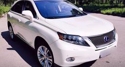 Lexus RX 450h 2009 годаүшін9 600 000 тг. в Алматы