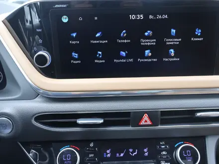 Hyundai Sonata Luxe 2022 года за 11 190 000 тг. в Астана – фото 20
