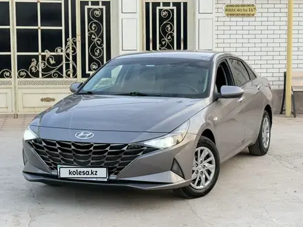 Hyundai Elantra 2022 года за 8 200 000 тг. в Тараз – фото 3