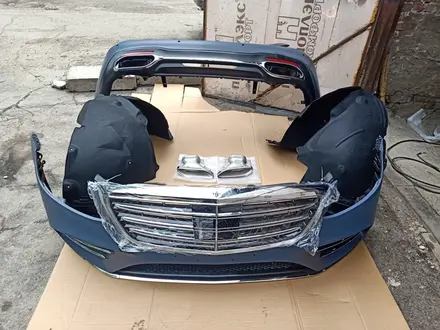 Обвес рестайлинг Мерседес w222 Maybach AMG 6.3 6.5 качество ПРЕМИУМ за 1 800 000 тг. в Алматы – фото 14