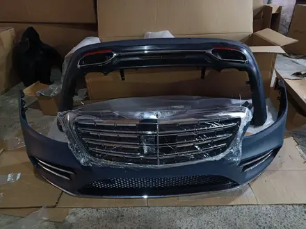 Обвес рестайлинг Мерседес w222 Maybach AMG 6.3 6.5 качество ПРЕМИУМ за 1 800 000 тг. в Алматы – фото 16