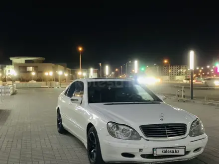 Mercedes-Benz S 320 1999 года за 3 000 000 тг. в Жанаозен – фото 4