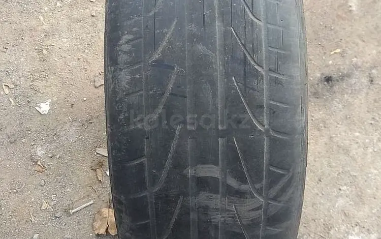 ОДНА шина 245/45 R18 — "Dunlop Direzza DZ101" (Япония), летняя, в за 8 000 тг. в Астана