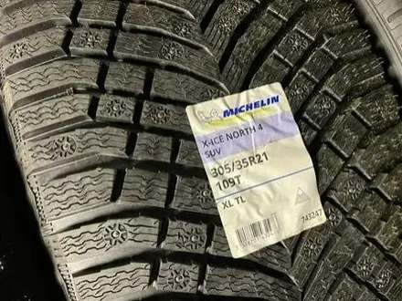 Шины зимние Michelin 275/40 R21 305/35 R21 XL X-ICE North 4 за 250 000 тг. в Алматы – фото 2