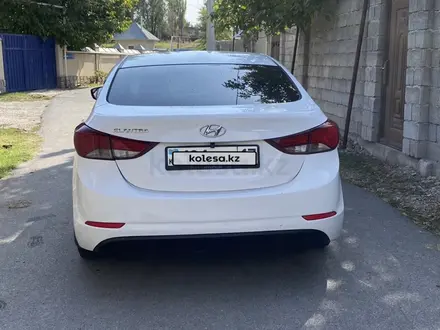 Hyundai Elantra 2014 года за 4 800 000 тг. в Шымкент – фото 2