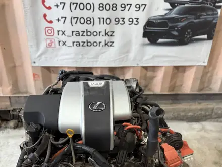 Двигатель и Акпп на Lexus Rx 450H/Лексус РХ 450 за 1 400 000 тг. в Алматы – фото 2