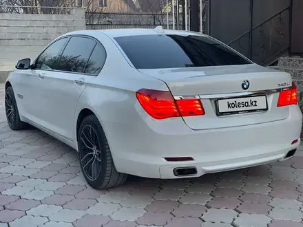 BMW 740 2009 года за 12 000 000 тг. в Алматы – фото 6