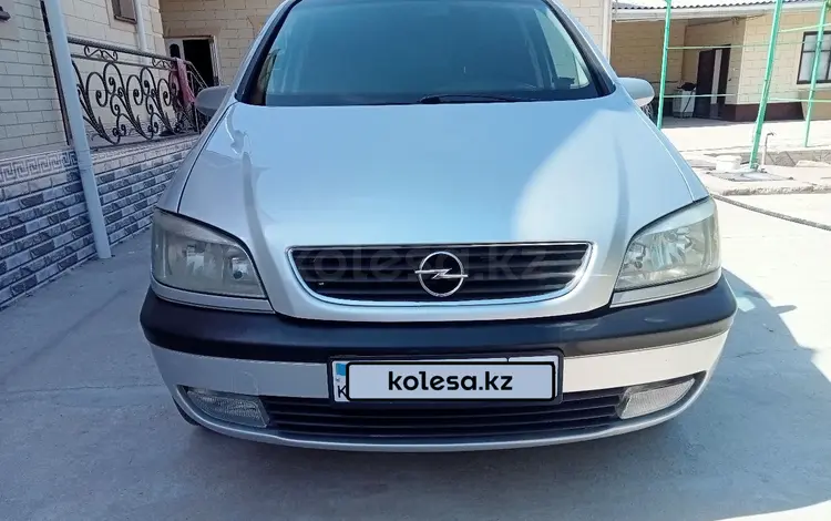 Opel Zafira 2004 годаүшін3 500 000 тг. в Туркестан