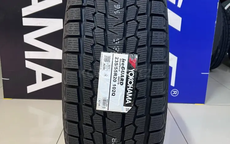 235/55R20 102Q Yokohama 2024 Ice Guard SUV G075 за 81 400 тг. в Алматы