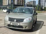 Renault Sandero 2010 года за 2 850 000 тг. в Астана