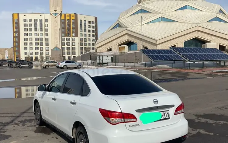 Nissan Almera 2014 года за 4 480 000 тг. в Нур-Султан (Астана)