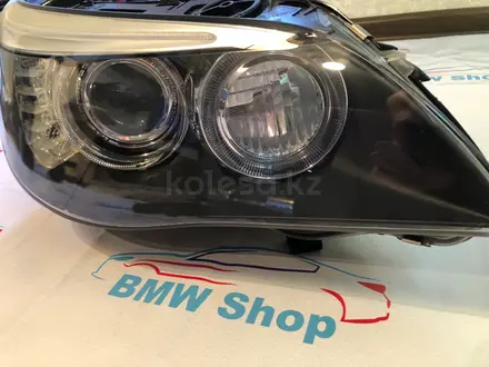 Фары от BMW E60 адаптив, ксенон, dynamic xenon, умные фары, адаптивные за 330 000 тг. в Шымкент – фото 11