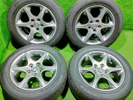 Диск с шинами Hifly HF805 225/55R16 от Toyota оригинал 5/114, 3 за 200 000 тг. в Алматы