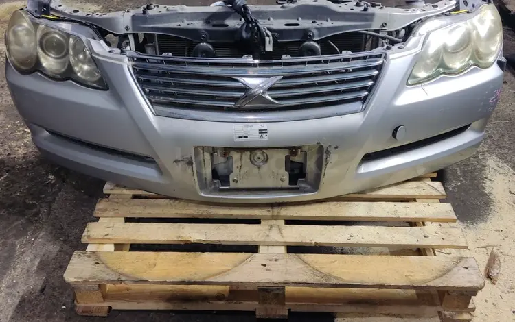 МОРДА НОУСКАТ ПЕРЕДНИЙ БАМПЕР ФАРЫ В СБОРЕ TOYOTA MARK X X120үшін200 000 тг. в Усть-Каменогорск