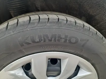 Летние шины KUMHO почти новые за 70 000 тг. в Астана – фото 2