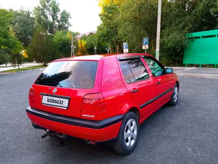 Volkswagen Golf 1993 года за 1 300 000 тг. в Тараз – фото 5