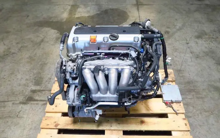 Honda K24 двигигатель 2.4л (Хонда) японский НОВЫЙ ЗАВОЗ УСТАНОВКА за 175 500 тг. в Астана