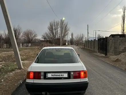 Audi 80 1990 года за 1 200 000 тг. в Тараз – фото 4