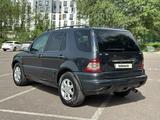 Mercedes-Benz ML 270 2001 года за 2 500 000 тг. в Алматы – фото 4