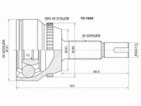 Шрус за 12 200 тг. в Шымкент