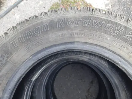 Комплект шипованной резины 185/65 R14 в идеальном состоянии. за 64 990 тг. в Талдыкорган – фото 5