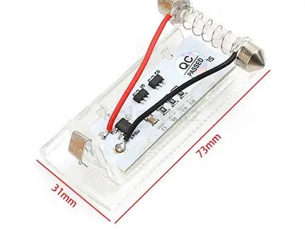 Плафон подсветки номера LED X5 E53 за 6 000 тг. в Караганда – фото 4