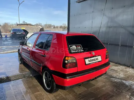 Volkswagen Golf 1992 года за 1 200 000 тг. в Алматы – фото 6