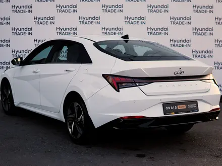 Hyundai Elantra 2022 года за 14 700 000 тг. в Тараз – фото 6