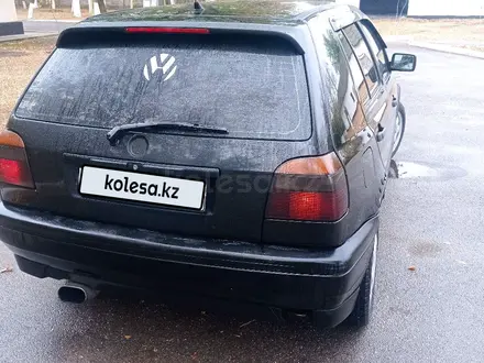 Volkswagen Golf 1995 года за 1 600 000 тг. в Кордай – фото 4