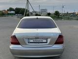 Mercedes-Benz S 430 2003 годаүшін5 000 000 тг. в Жанаозен – фото 2