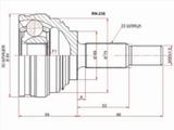 Шрус наружный за 13 300 тг. в Павлодар