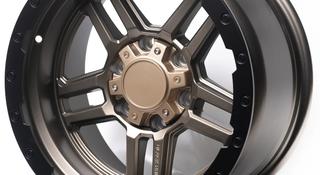 R17X9.0J 6X139.7 ET-10 DIA 110 Matt Bronze + Black Lip за 280 000 тг. в Алматы