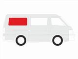 Стекло кузова боковое (не опускное) (Справа/ Цвет зеленый) за 8 600 тг. в Павлодар