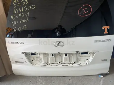 Задняя дверь багажника на Lexus Gx470 за 147 тг. в Алматы – фото 3