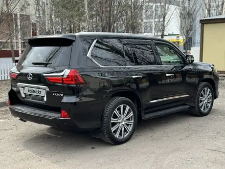 Lexus LX 570 2017 года за 42 000 000 тг. в Астана – фото 3