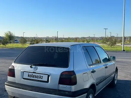 Volkswagen Golf 1993 года за 1 700 000 тг. в Шымкент – фото 4