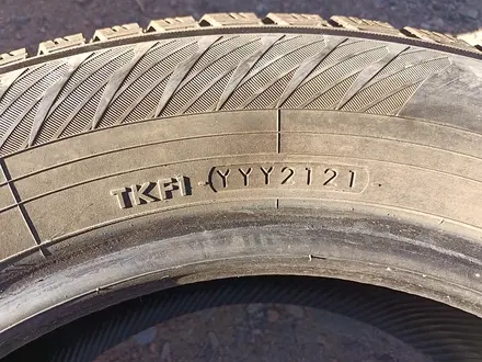 Шины 215/60 R16 — "Yokohama ice Guard IG65", шипованные. Три шины за 140 000 тг. в Астана – фото 9