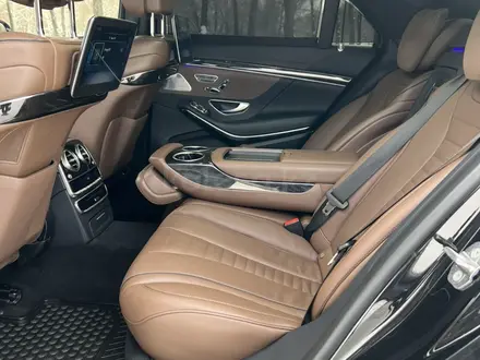 Mercedes-Benz S 450 2018 года за 32 000 000 тг. в Алматы – фото 11