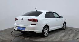 Volkswagen Polo 2022 года за 6 750 000 тг. в Астана – фото 5