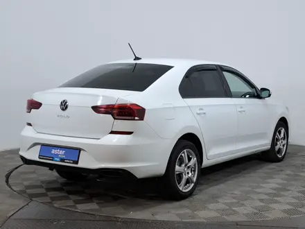 Volkswagen Polo 2022 года за 6 750 000 тг. в Астана – фото 5