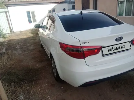 Kia Rio 2014 года за 4 600 000 тг. в Актобе – фото 6