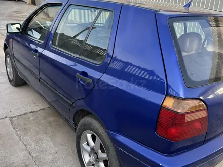 Volkswagen Golf 1994 года за 1 500 000 тг. в Тараз – фото 5