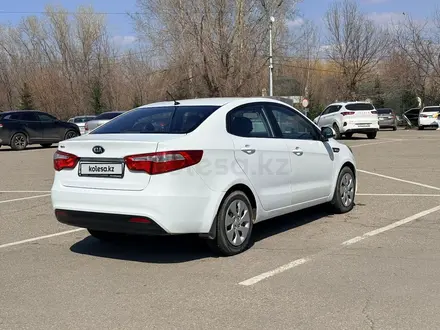 Kia Rio 2014 года за 4 100 000 тг. в Усть-Каменогорск – фото 5