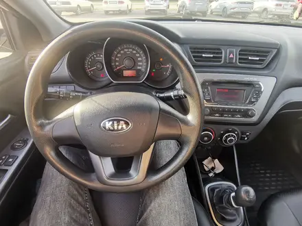 Kia Rio 2014 года за 4 100 000 тг. в Усть-Каменогорск – фото 6