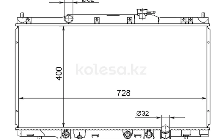 Радиатор основнойүшін23 000 тг. в Алматы